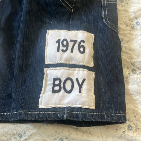 B0907 Boy London Overall shorts - Picture 5 of 14
